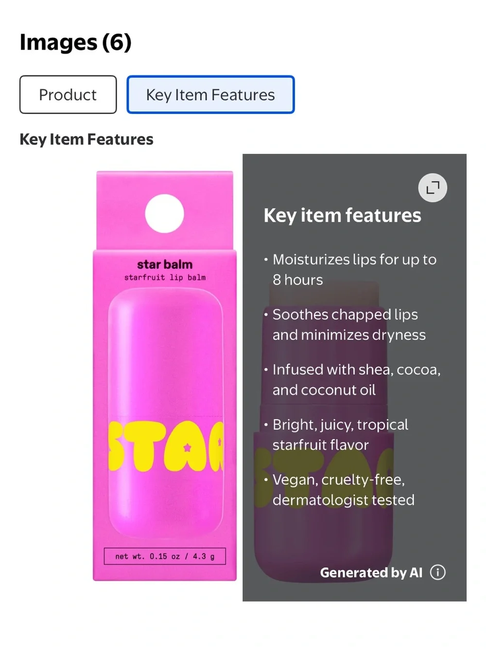 Doll 10 hydrating starfruit